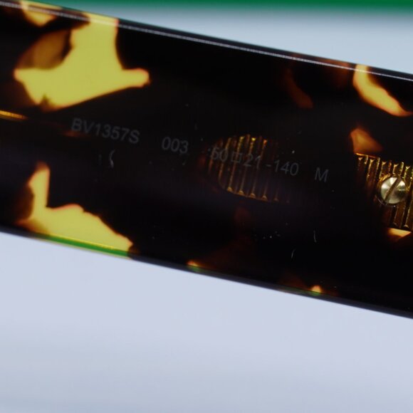 Bottega Veneta BV1357S 003 Square Sunglasses - Havana/Nicotine - Picture 7 of 9